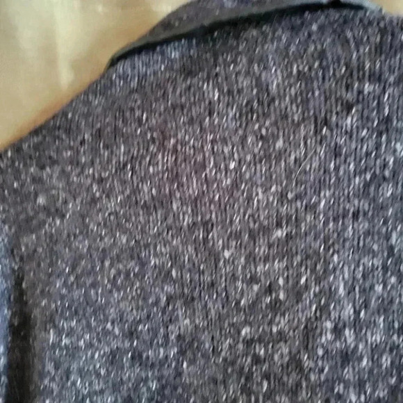 Parkhurst Tweed Knit Open Front Jacket Sweater medium stylish - Picture 5 of 7